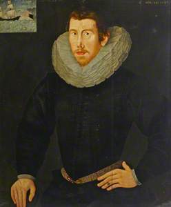 Portrait of an Unknown Gentleman (once thought to be Charles, Earl of Devonshire, 1567–160?)