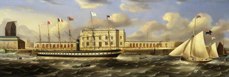 SS 'Great Britain' at Brunswick Wharf, Blackwall