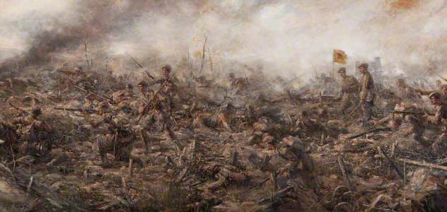 7th Camerons at the Battle of Loos, Hill 70, 25 September 1915