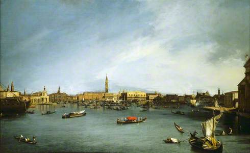 The Bacino di San Marco, Venice, seen from the Giudecca