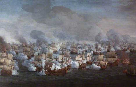 The Battle of the Texel (Kijkduin), 11/21 August 1673, the Engagement of the Two Fleets