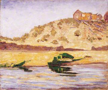 Coast Scene with a Ruined Building