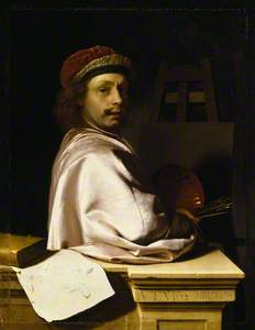 The Artist as Virtuoso at His Easel: Self Portrait, Aged 32