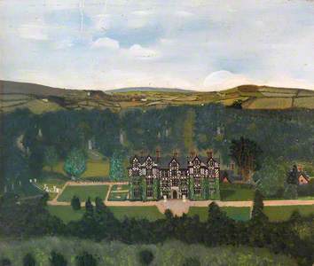 Gregynog Hall (Before construction of billiard room)