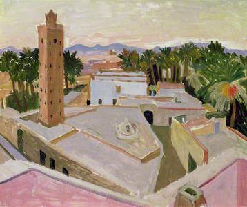 North African View (probably the roofs of Tangiers)