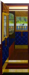 View from a Railway Carriage; End of the Carriage