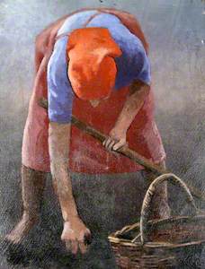 Woman Bending; Cockle Picker