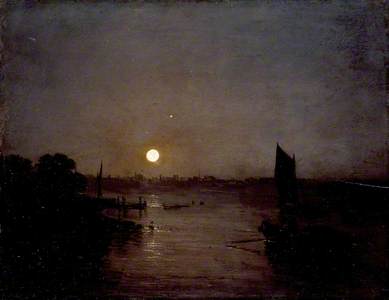 Moonlight, a Study at Millbank