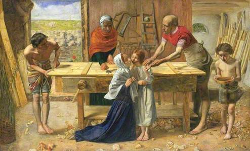 Christ in the House of His Parents (`The Carpenter's Shop')