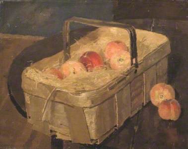 Peaches in a Basket