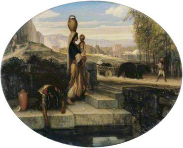 Eastern Women at a Well