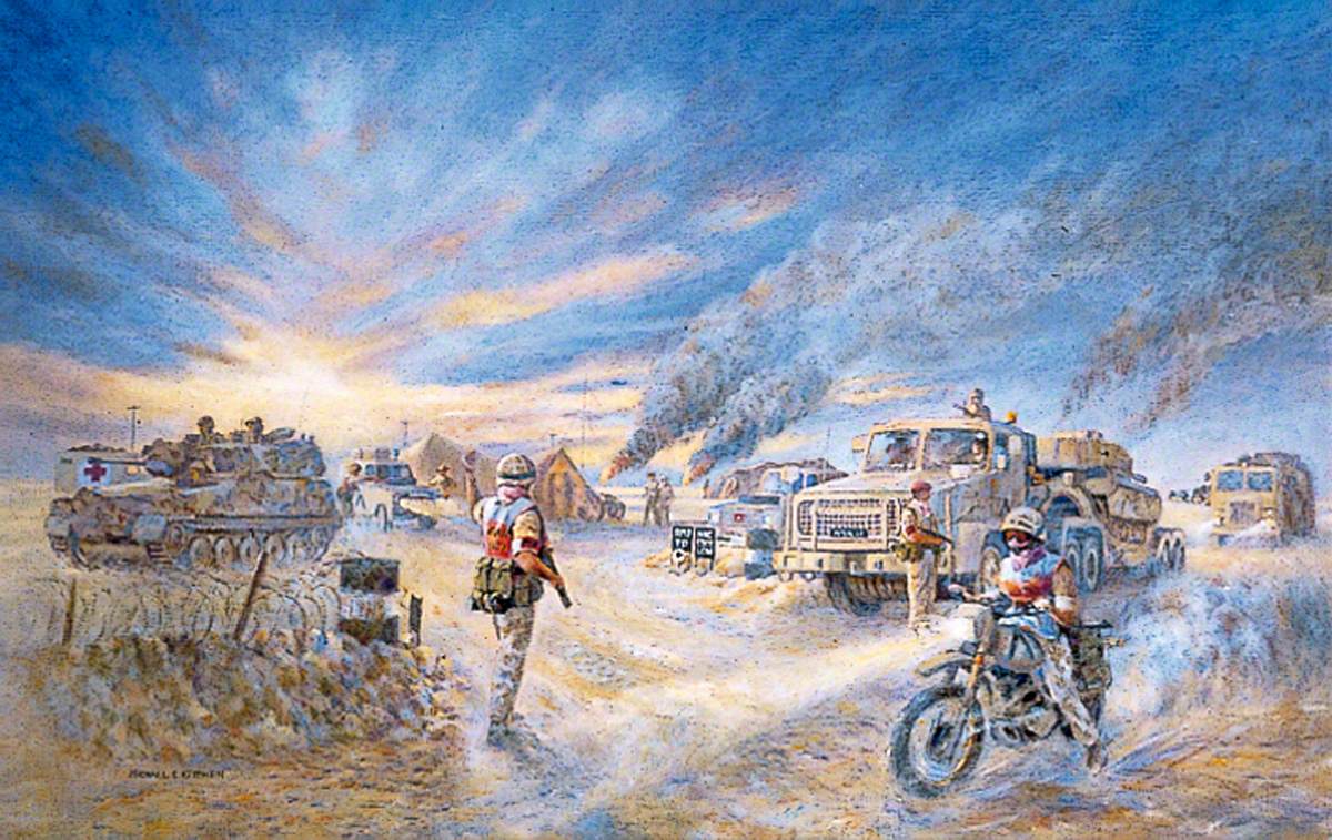 First Gulf War Art UK WS RMP 002 028