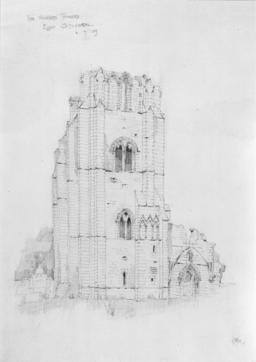 The Western Towers, Elgin Cathedral