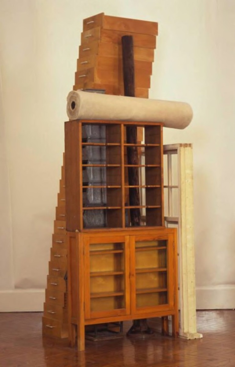 Untitled (3ft x 4ft Stack with Window Casement)