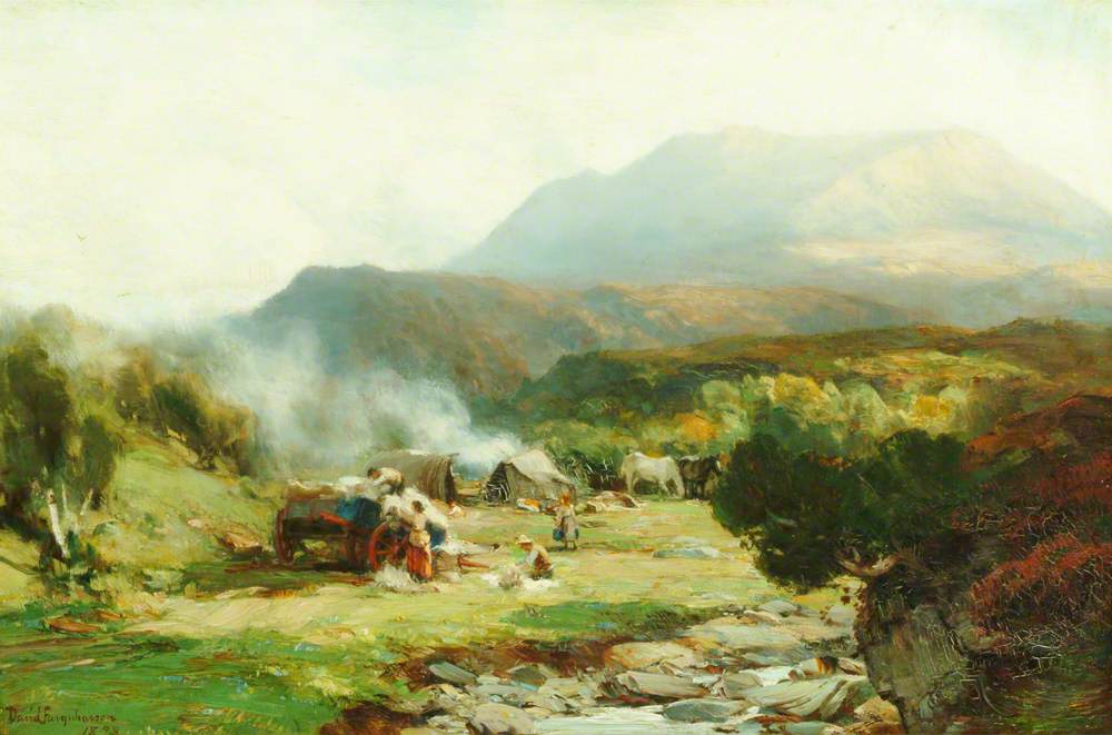 Gypsy Encampment, Ben Eay