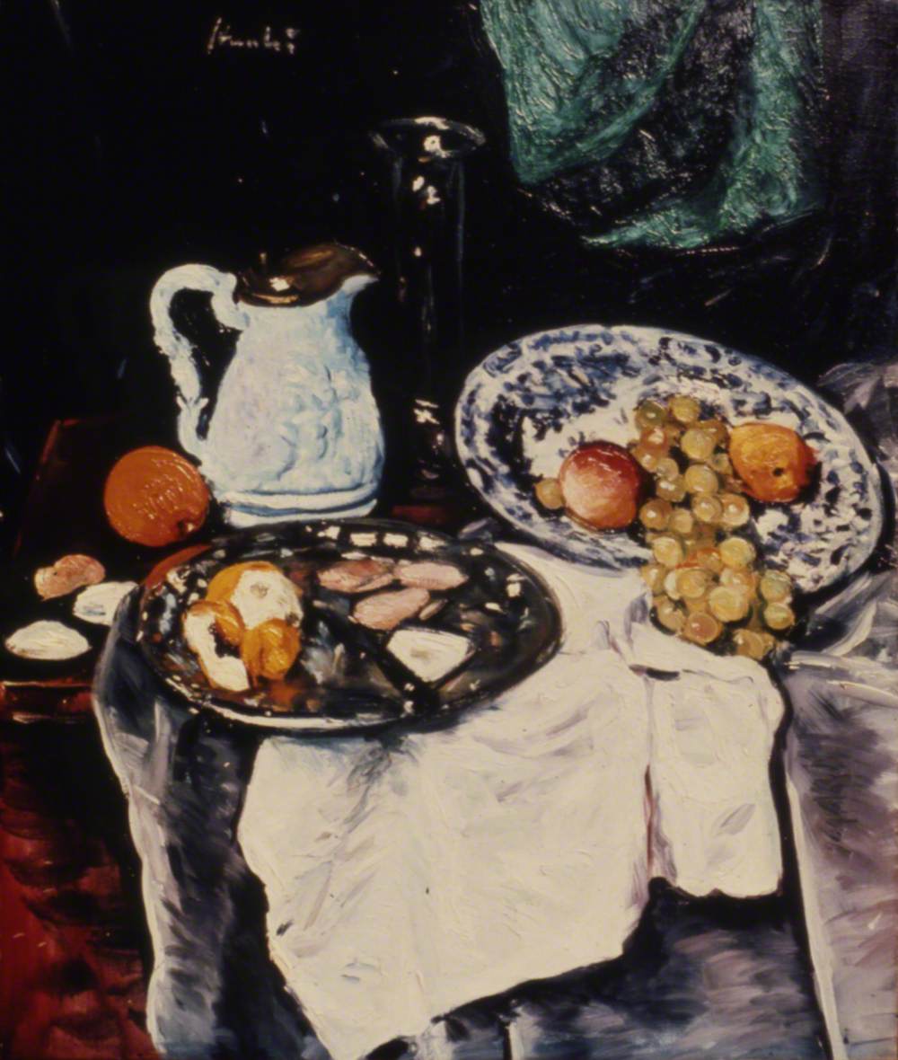 Still Life with a White Jug