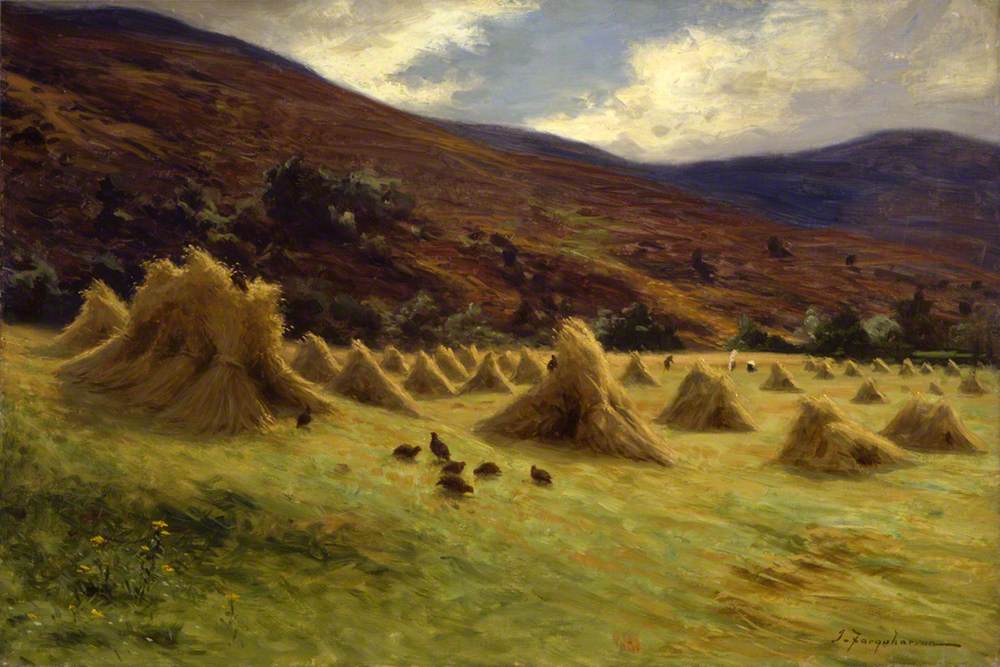 Harvesting, Forest of Birse, Aberdeenshire