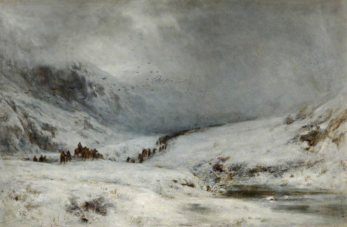 The Passage of Montrose's Army through Glencoe (The Legend of Montrose)