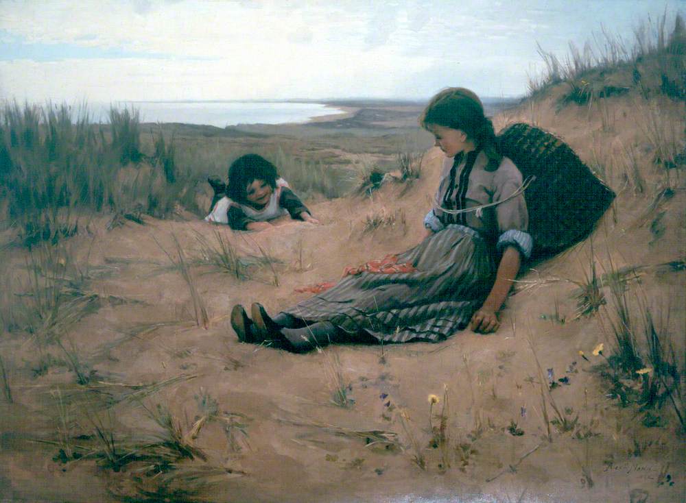 Idling on the Sands, Forvie, Aberdeenshire