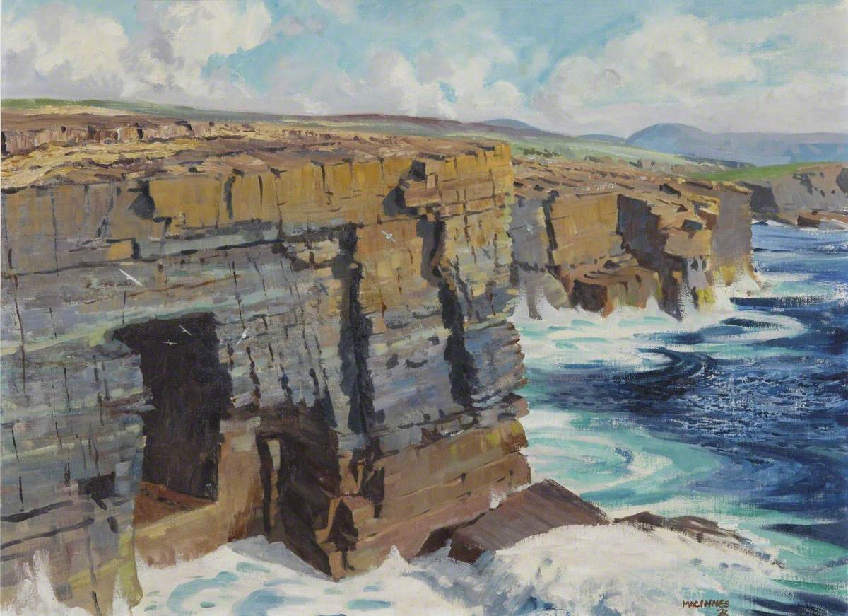 Cliffs at Yesnaby, Orkney