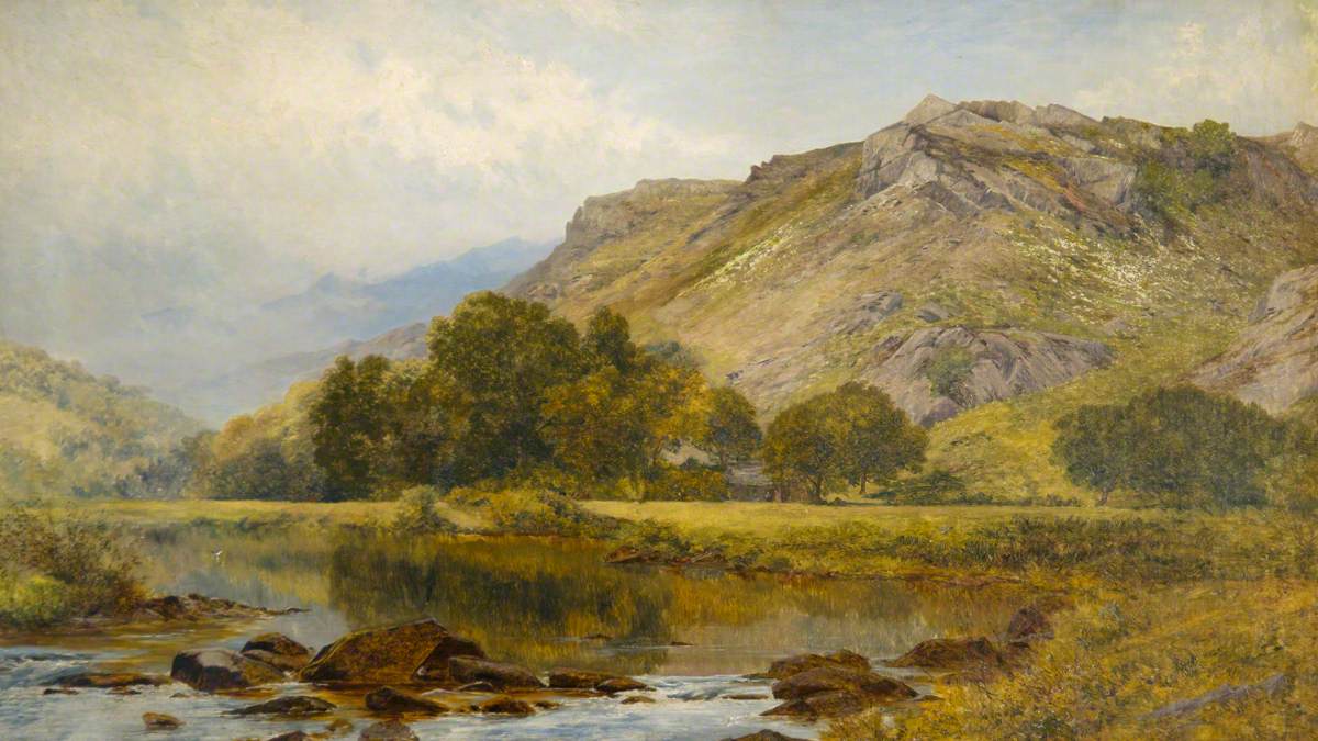 In the Valley of the Lledr, North Wales