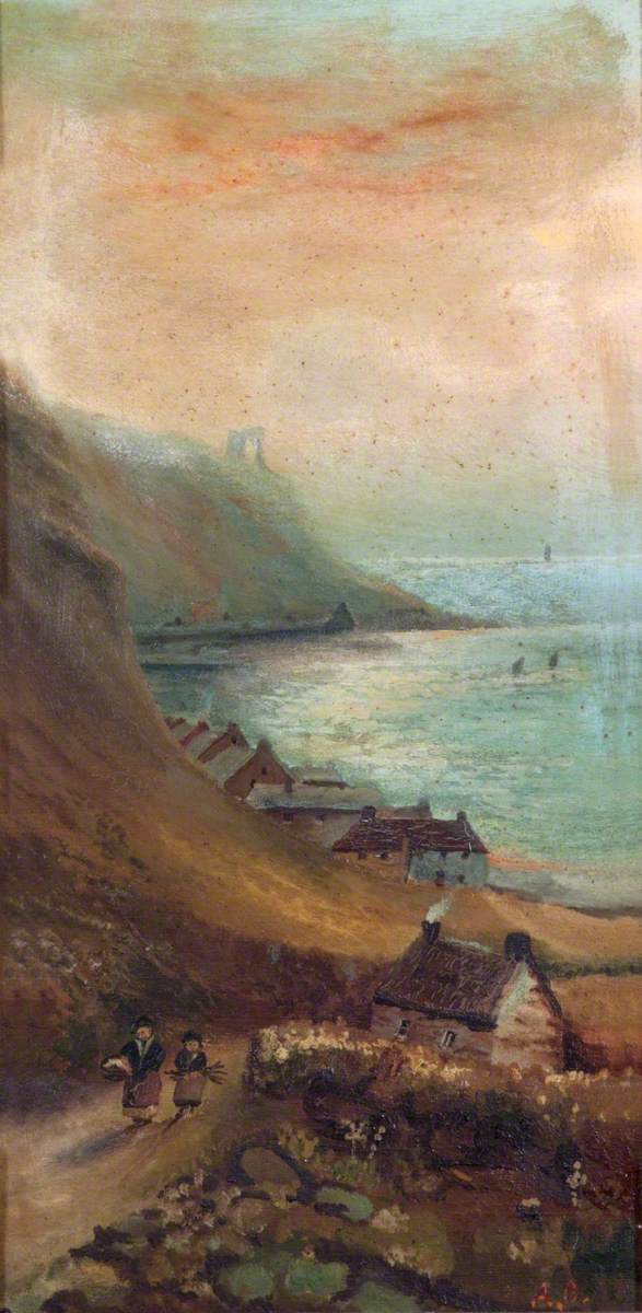 Seascape with Houses