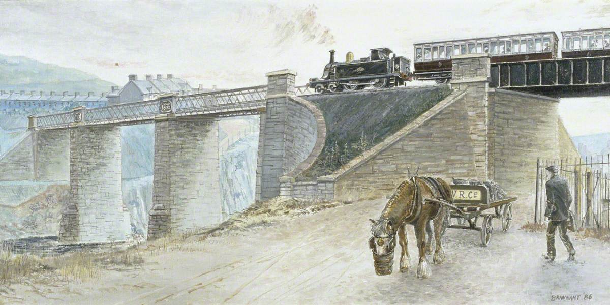 Crossing the Taff, Pontypridd, 1904