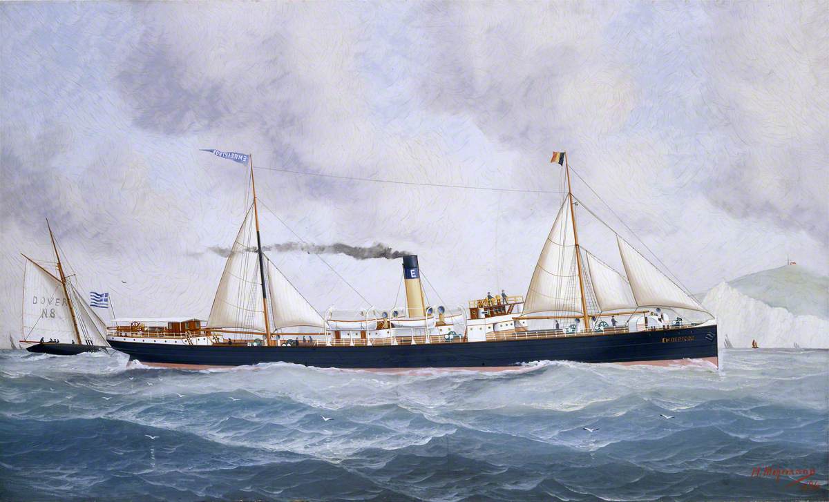 SS 'Embiricos' off Dover
