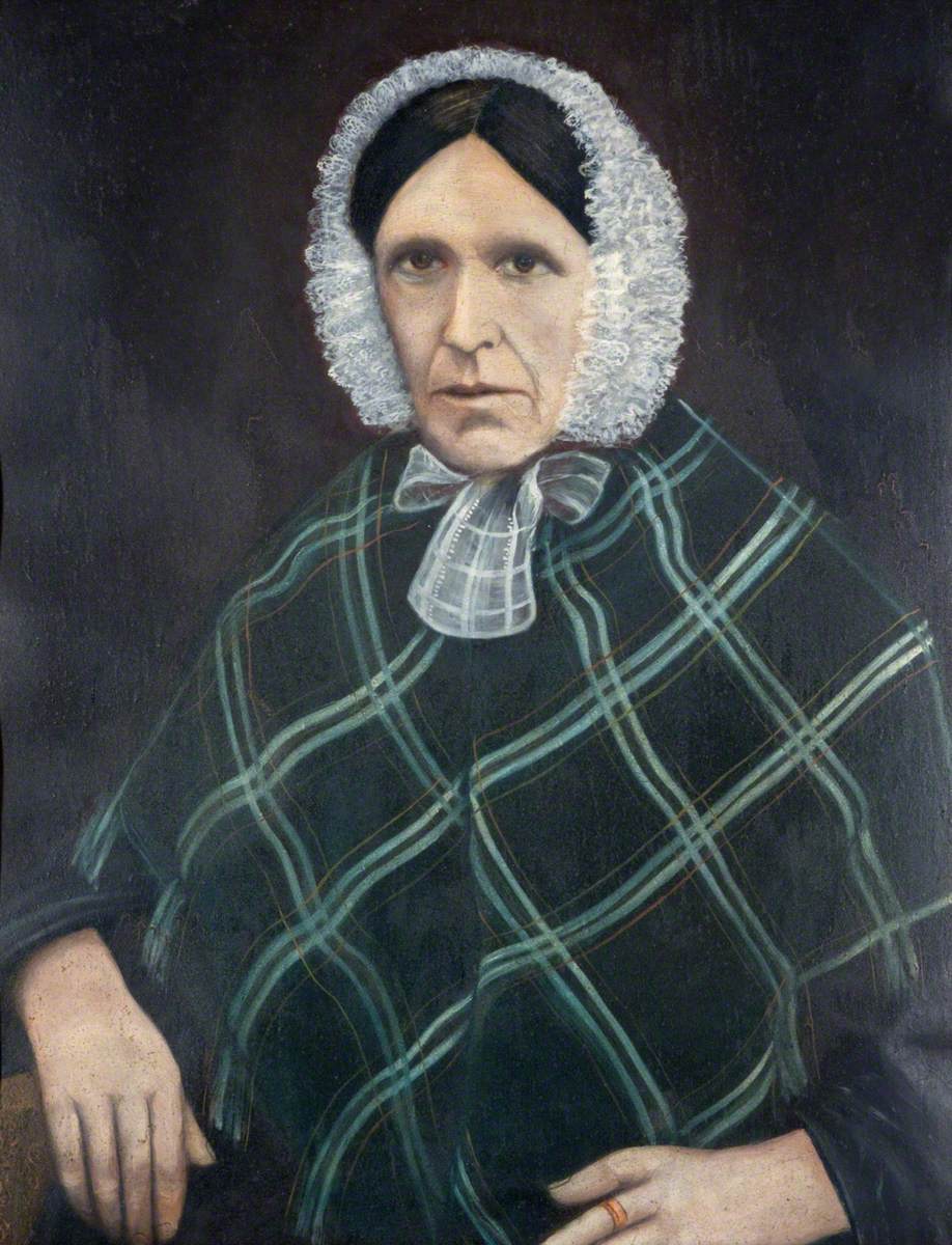 Portrait of a Woman in a Bonnet