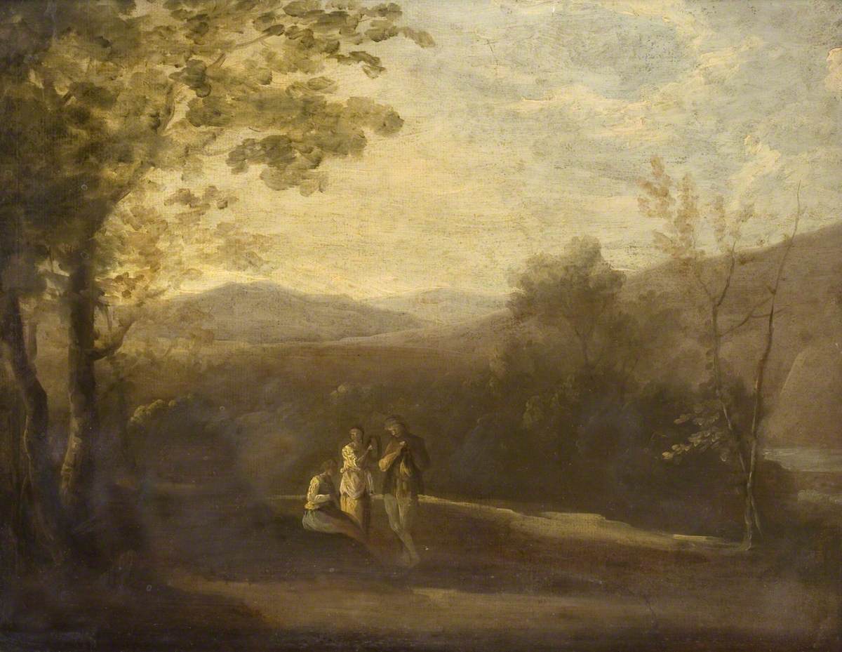 Landscape with Three Figures Art UK