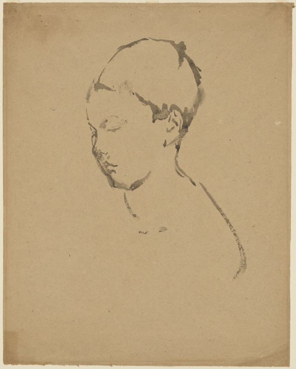 Study of a Breton boy