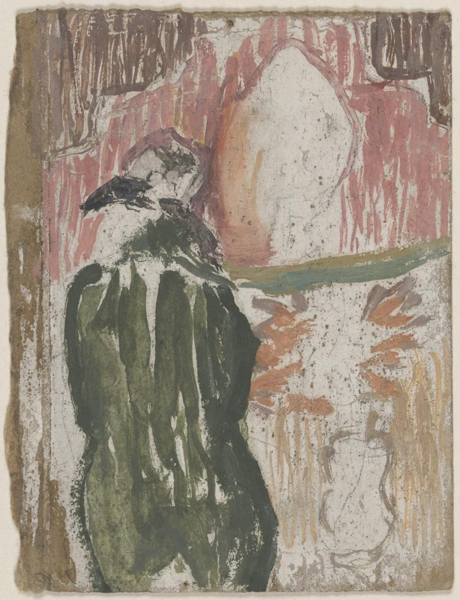 Figure in church