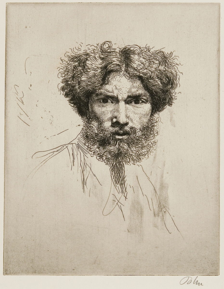 Portrait of the Artist: 'Tete farouche'