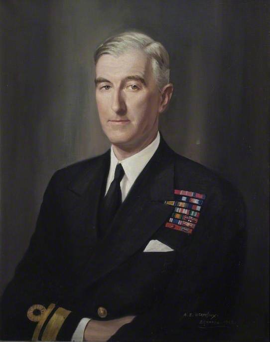 Vice-Admiral C. E. Douglas-Pennant (1894–1961), CB, CBE, DSO, DSC, Commandant (1946–1948)