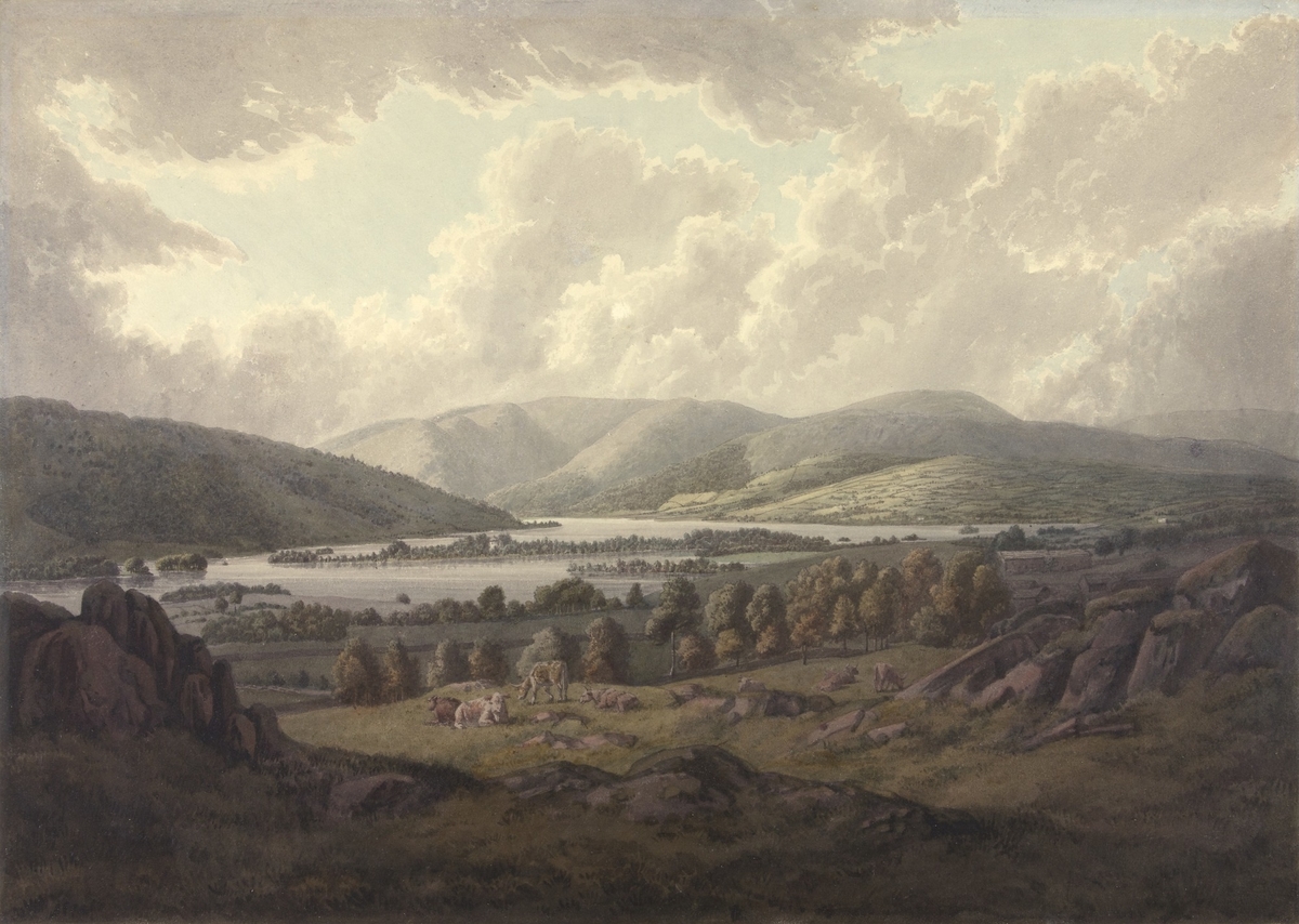 View of Windermere and Belle Isle