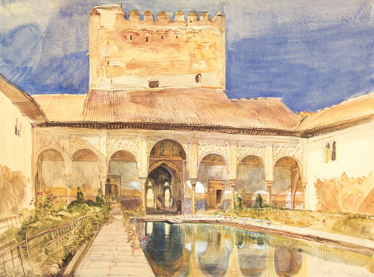 The Patio de Los Arrayanes, Alhambra