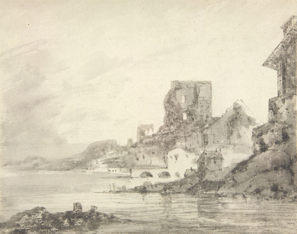 An Italianate Landscape by the Sea