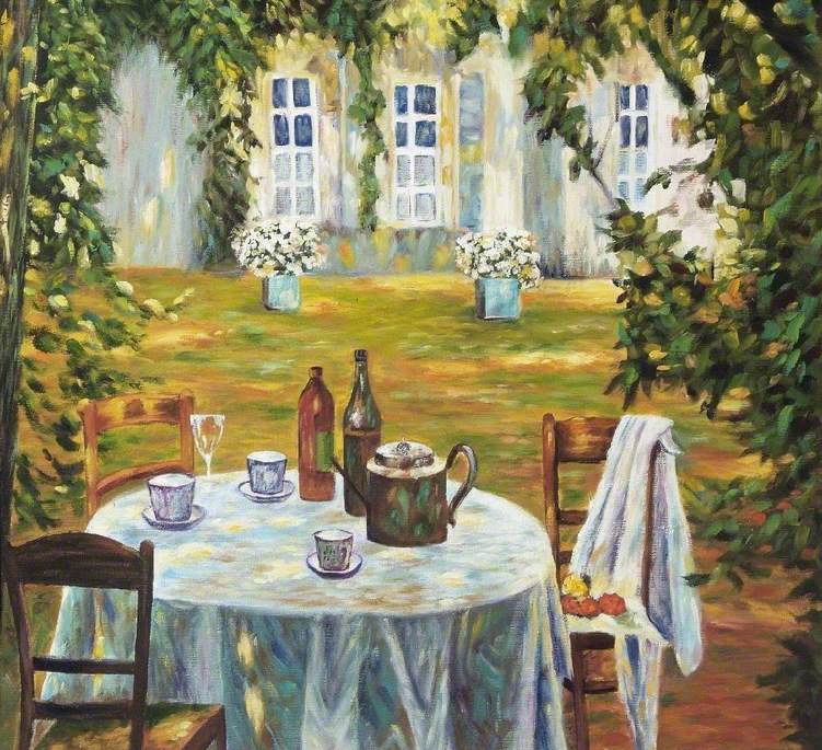 Table at a Château