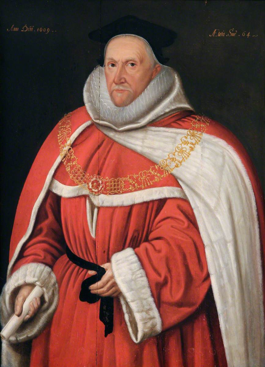 Sir Thomas Fleming (1544–1613), Judge, Aged 64