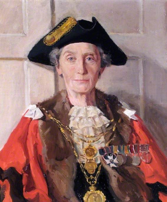 Gwladys Hanbury-Williams, Mayor of New Windsor (1954)