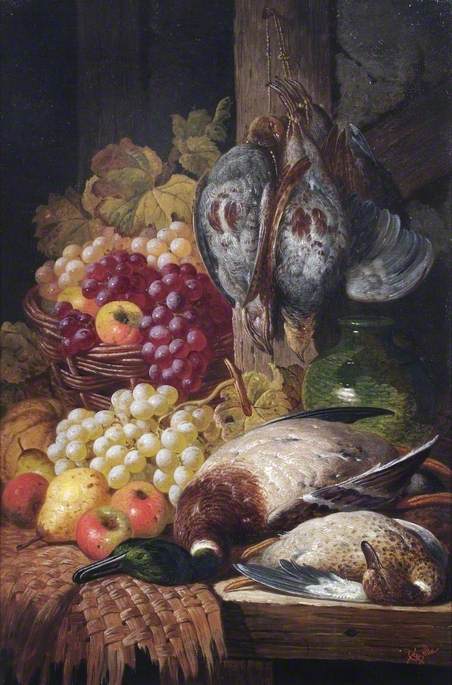 Still Life with Fruit and Game