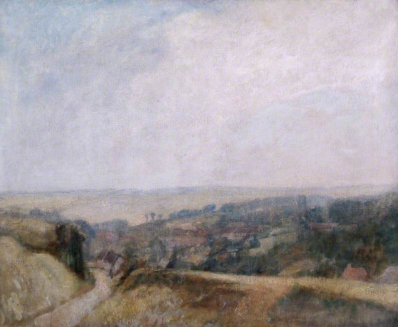 Landscape at Aldbourne, Wiltshire