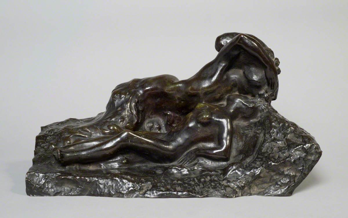 Young Woman Kissed by a Phantom (Le baiser du fantôme à la jeune