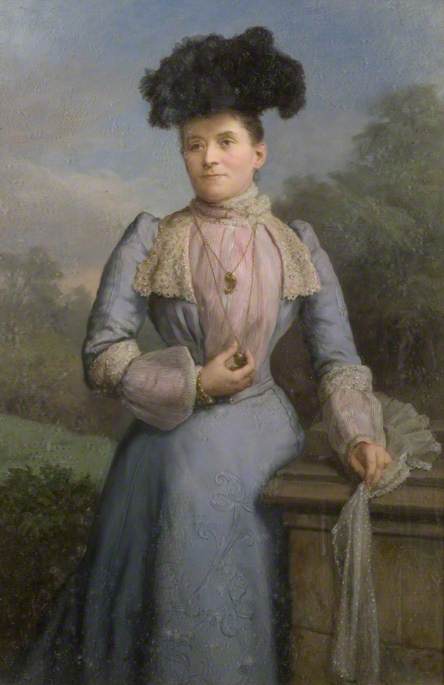 Portrait of an Edwardian Lady