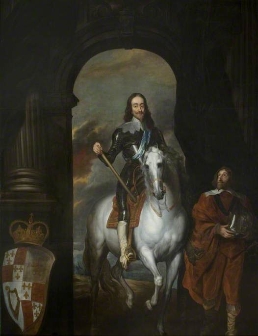 Charles I (1600–1649), on a White Horse
