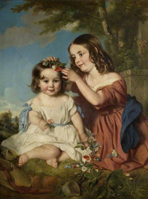 Louisa Mary (1849–1947), and Emily Caroline (b.1853), Children of 10th Bt Isham
