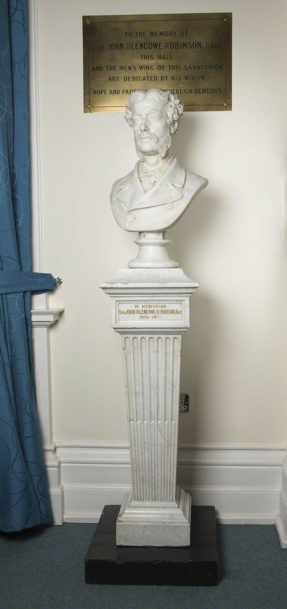 Sir John Blencowe Robinson (1830–1877), Baronet