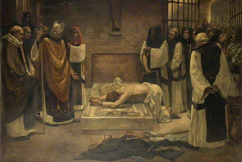 The Penance of King Henry II at the Tomb of Thomas à Becket