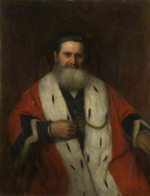 Alderman Joseph Gurney, Mayor of Northampton (1875–1879)