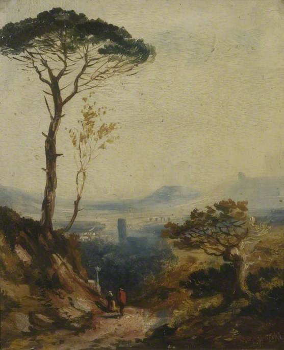 Landscape with a Pine Tree